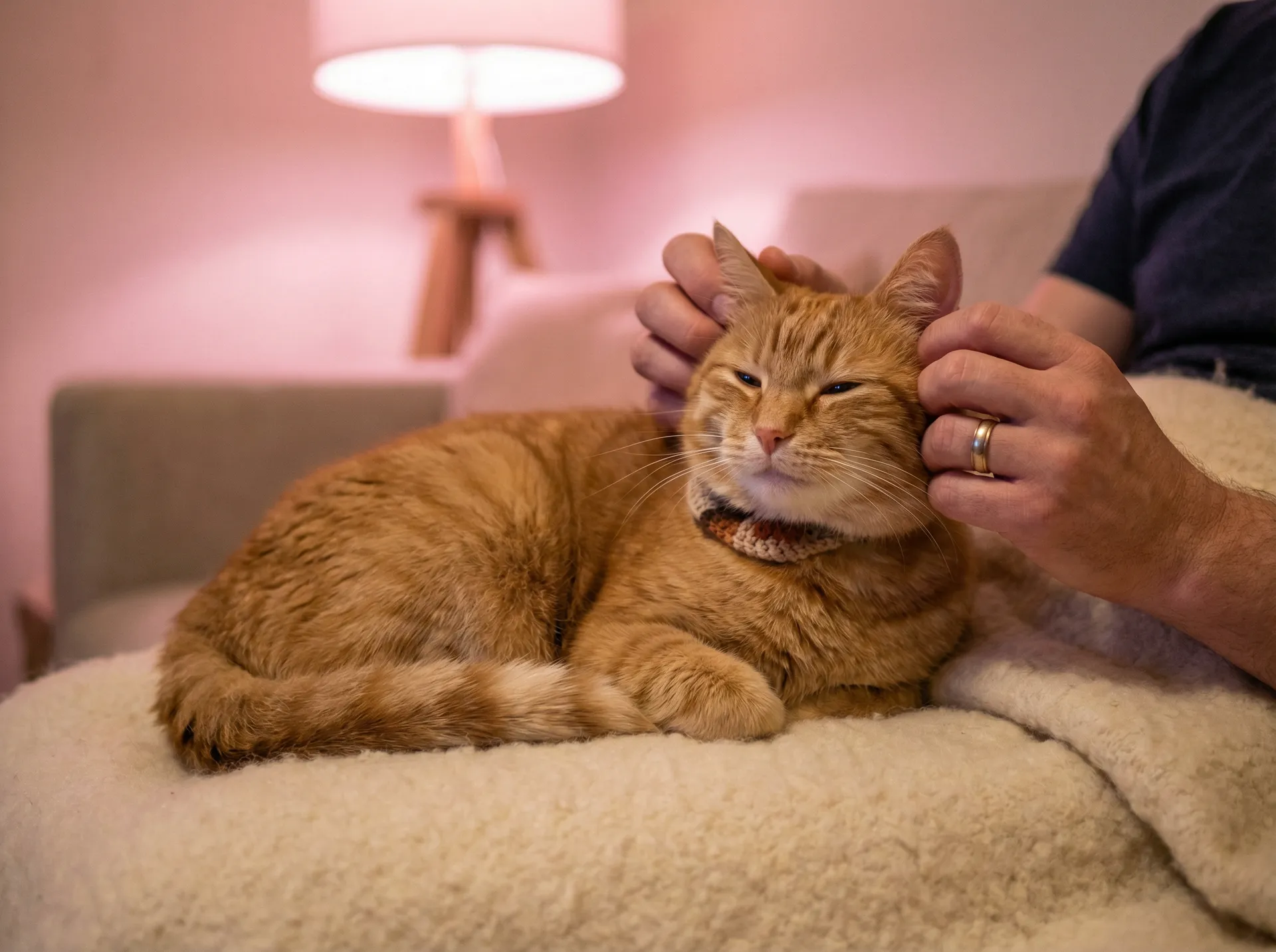 猫咪被温柔抚摸的幸福时刻 - 请认真和我恋爱动漫